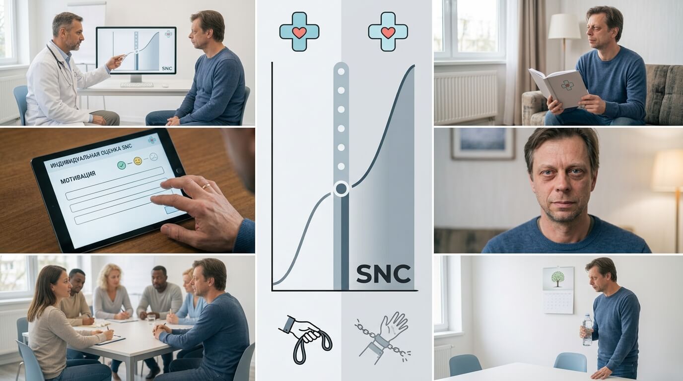 Роль наркологического центра SNC